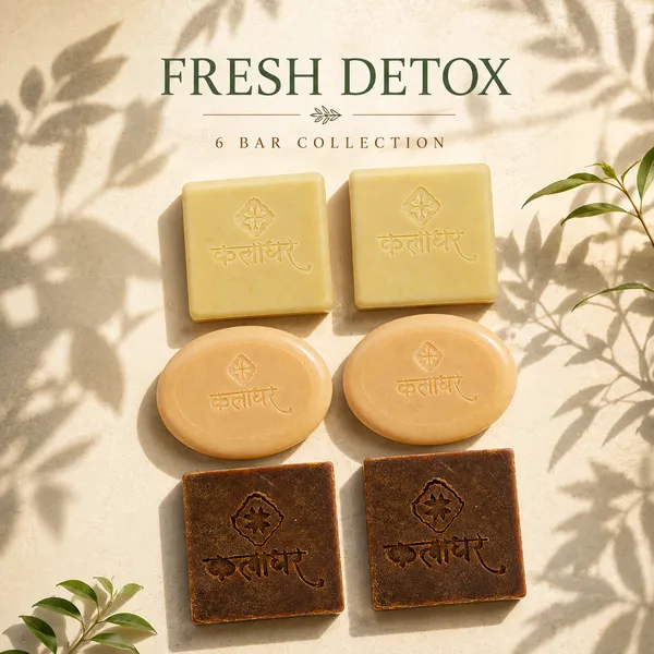 Kalaghar_Fresh_Detox_6_Bar_Combo_|_100_g_Each