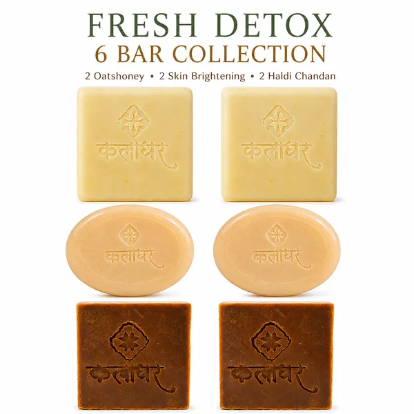 Kalaghar_Fresh_Detox_6_Bar_Combo_|_100_g_Each