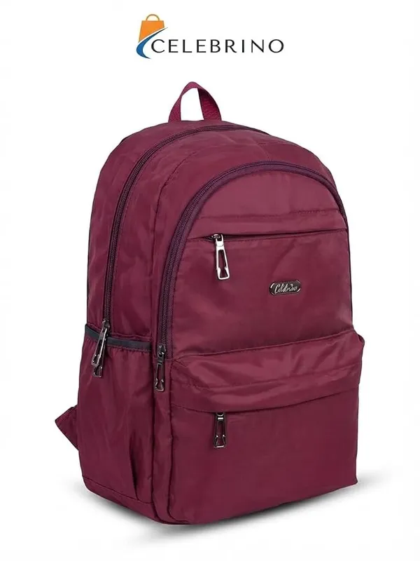 Blue_Nylon_Laptop_Backpack_For_Women