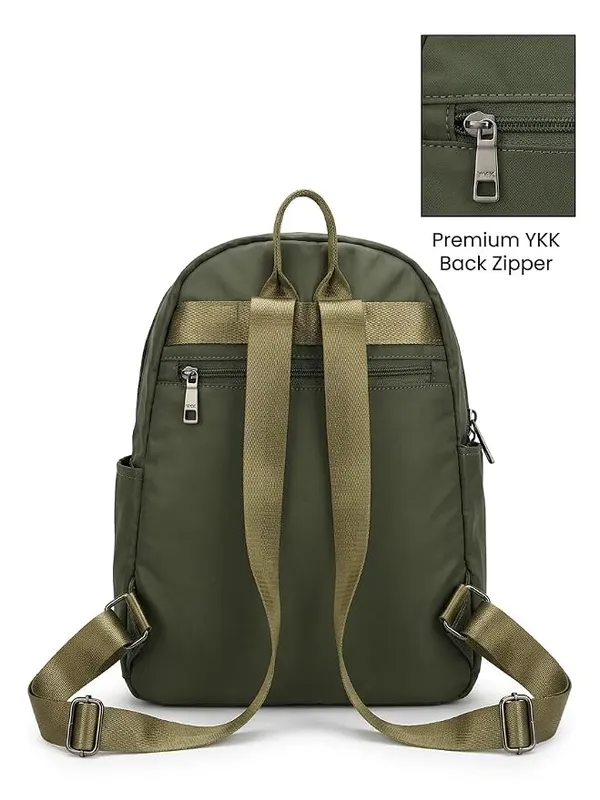 Blue_Nylon_Laptop_Backpack_For_Women