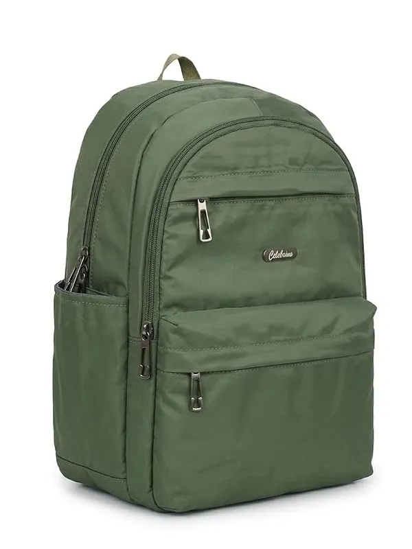Blue_Nylon_Laptop_Backpack_For_Women