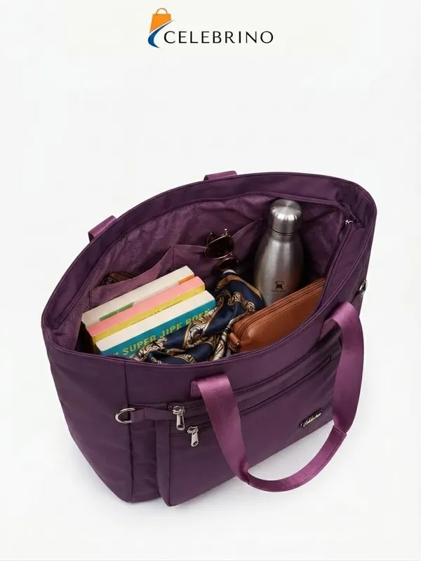 Nylon_Tote_Handbag_For_Women