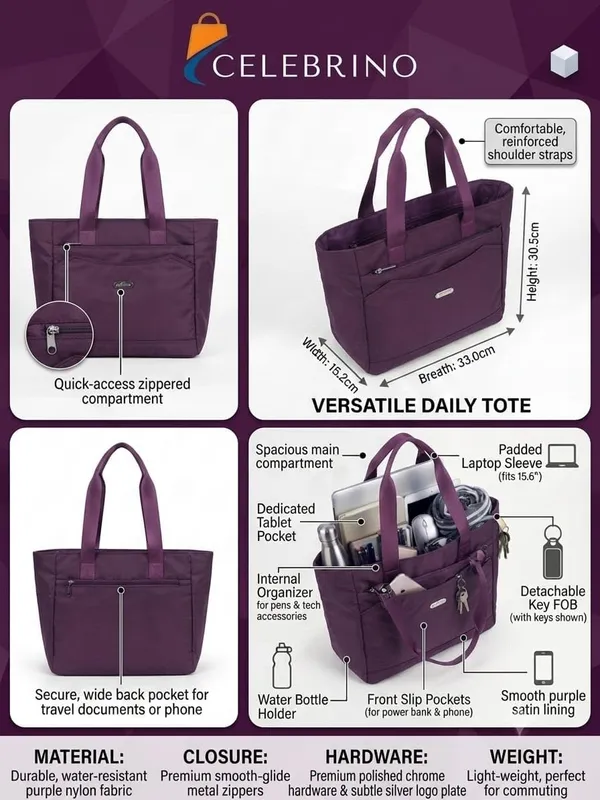Nylon_Tote_Handbag_For_Women
