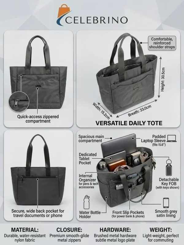 Nylon_Tote_Handbag_For_Women