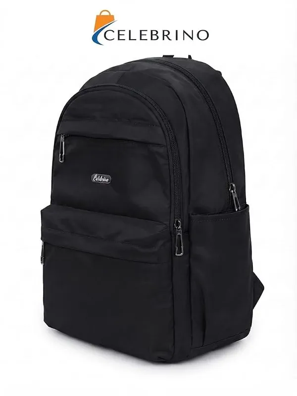 Blue_Nylon_Laptop_Backpack_For_Women