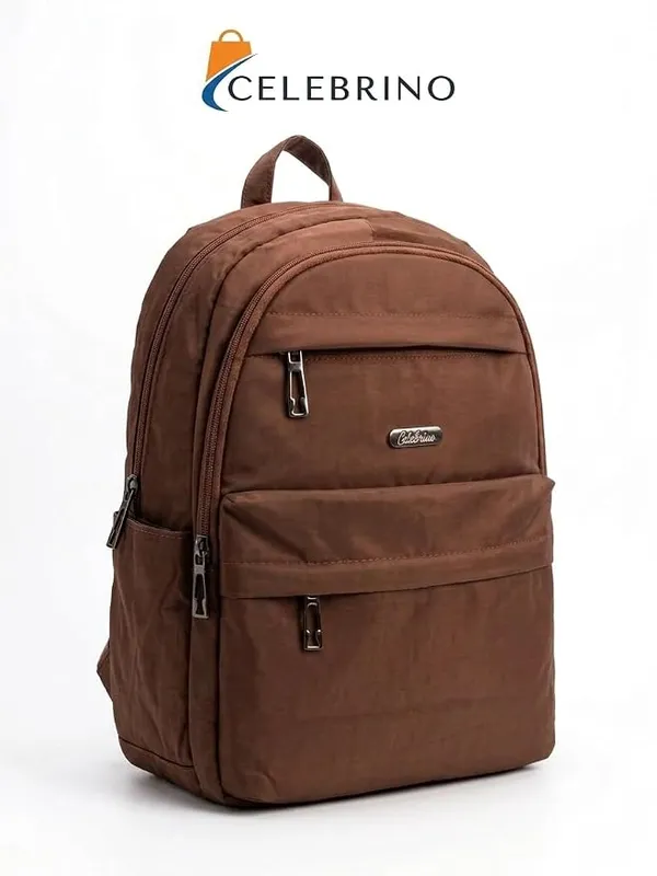 Blue_Nylon_Laptop_Backpack_For_Women