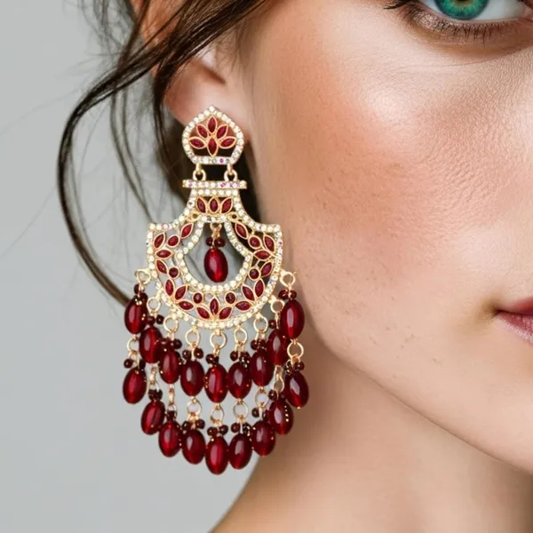 Kundan_Chandbali_Earrings_With_Bead_Danglers
