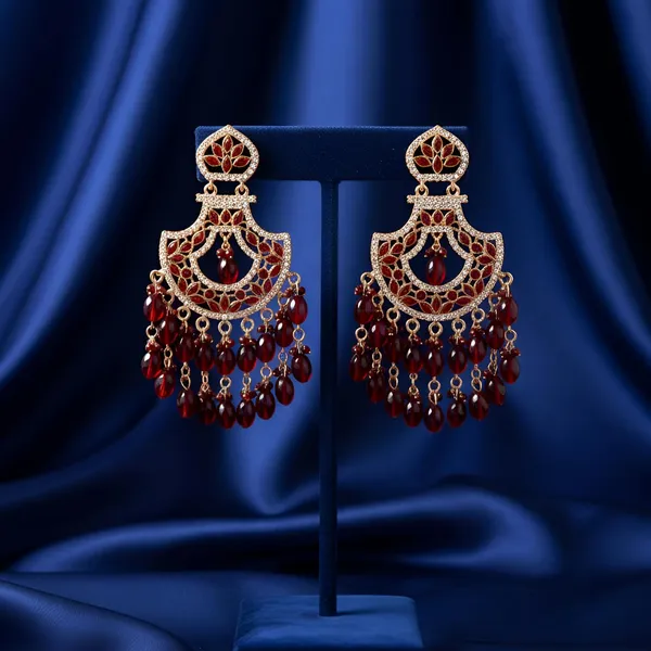 Kundan_Chandbali_Earrings_With_Bead_Danglers