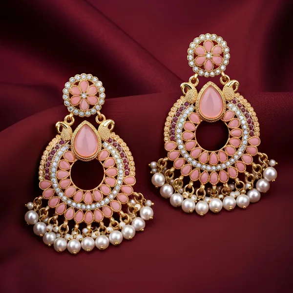 Chandbali_Earrings_For_Women_With_Pearls