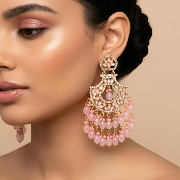 Kundan_Chandbali_Earrings_With_Bead_Danglers