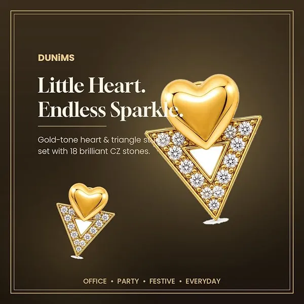 Gold_Plated_Cubic_Zirconia_Floral_Stud_Earrings