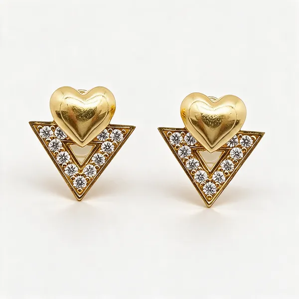 Gold_Plated_Cubic_Zirconia_Floral_Stud_Earrings