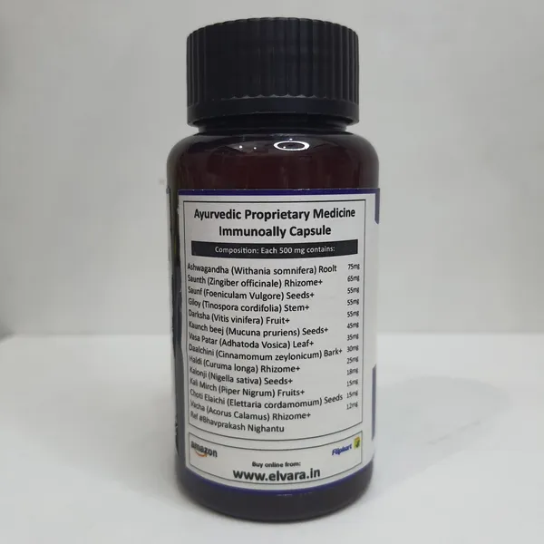 Elvara_Immunoally_Ayurvedic_Capsules_60_Count