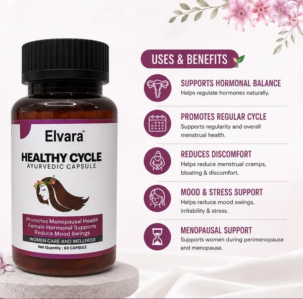 Elvara_Healthy_Cycle_Dalchini_Gokhru_Menstrual_Capsules