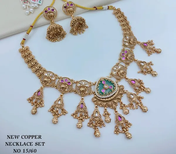 Gold_Meenakari_Rajwadi_Pota_Stone_Pearl_Necklace_Set_For_Women