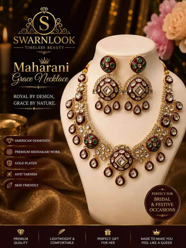 Multicolour_American_Diamond_Polki_Kundan_Bridal_Necklace_Set_For_Women