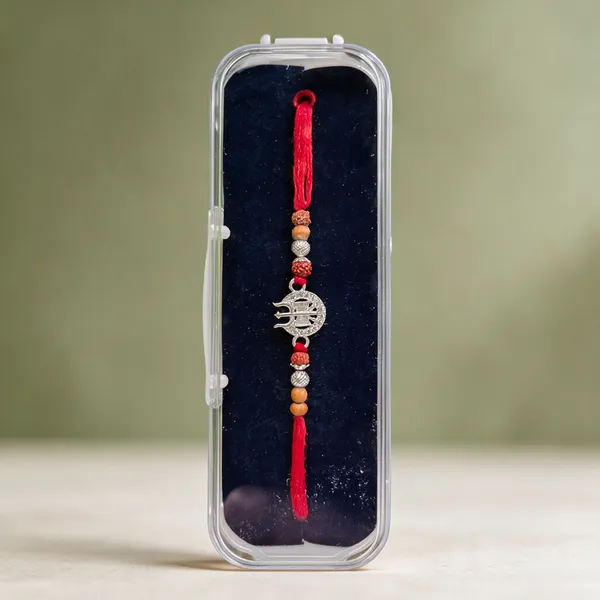 Red_Thread_Rudraksha_Rakhi_for_Brother