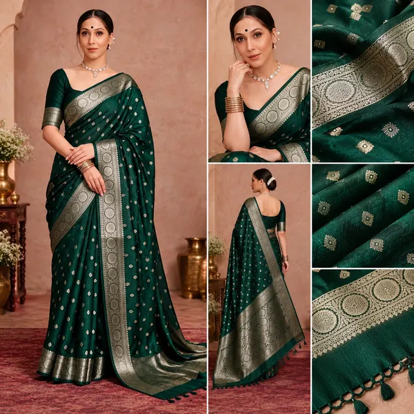 Green_Banarasi_Silk_Saree_For_Women