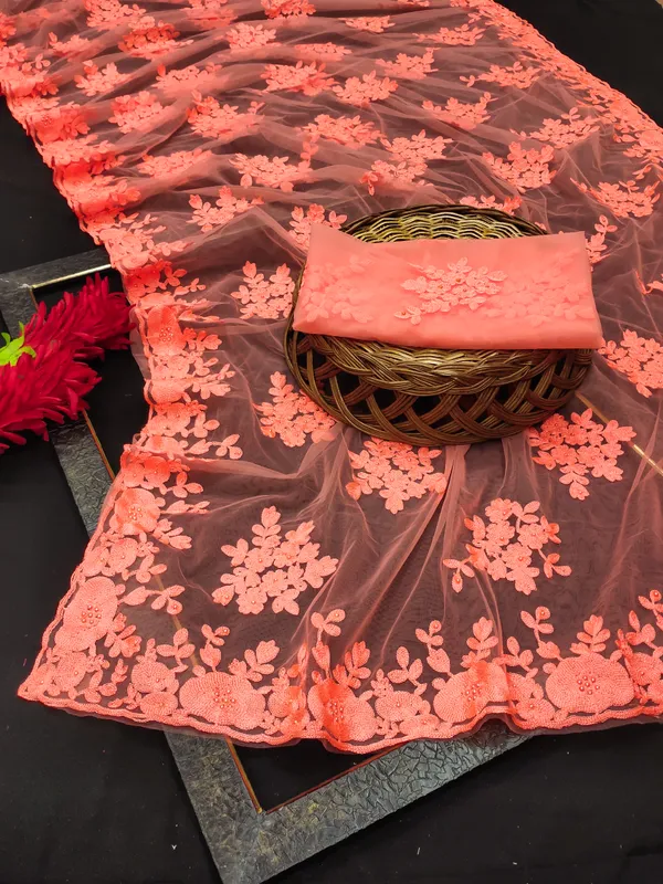 Coral_Net_Embroidered_Saree_for_Women