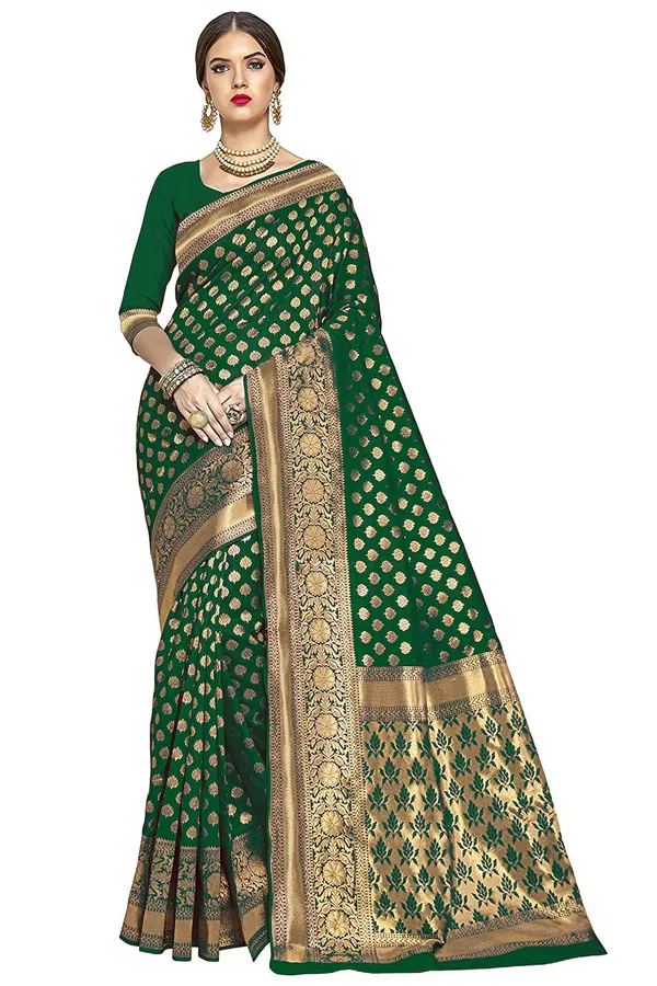 Green_Traditional_Saree_for_Women