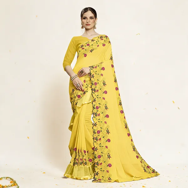 Yellow_Silk_Saree_For_Women