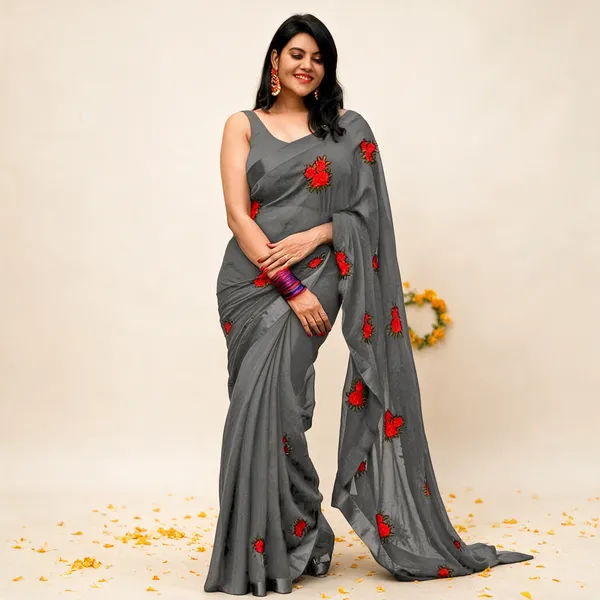 Grey_Silk_Saree_For_Women