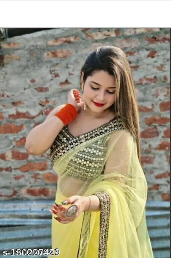 Yellow_Sheer_Embellished_Saree_for_Women