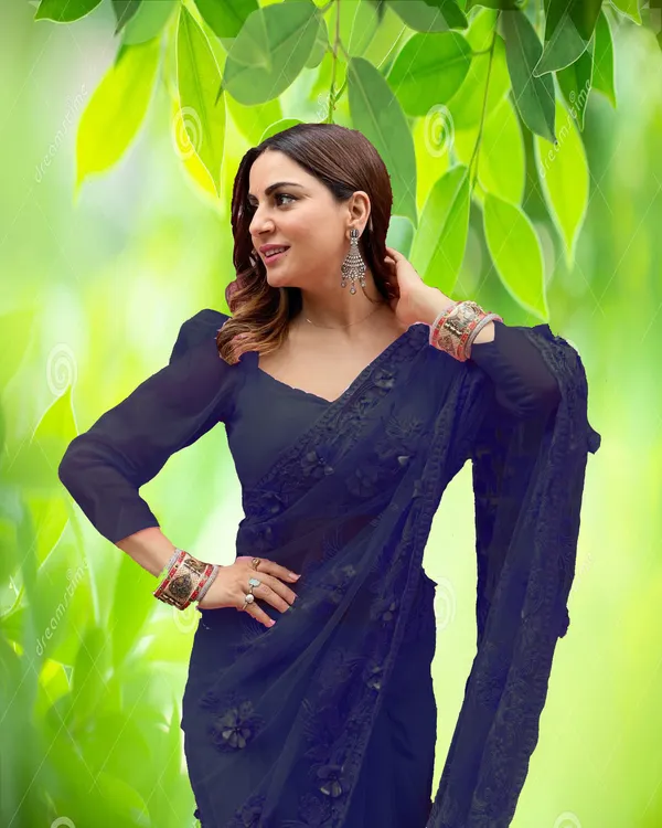 Navy_Blue_Embroidered_Saree_for_Women