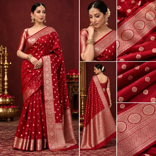Red_Banarasi_Silk_Saree_For_Women