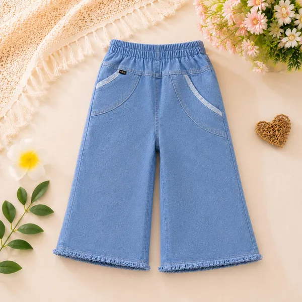 Pink_Ribbed_Top_And_Blue_Wide_Leg_Pants_Set_for_Girls