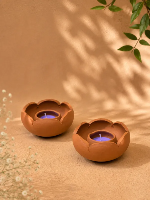 Terracotta_Lotus_Diya