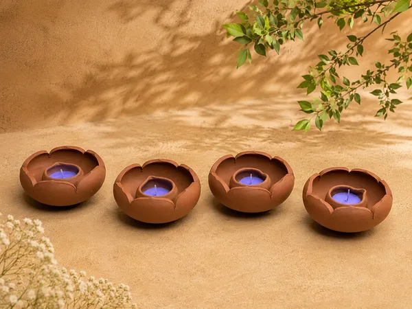 Terracotta_Lotus_Diya