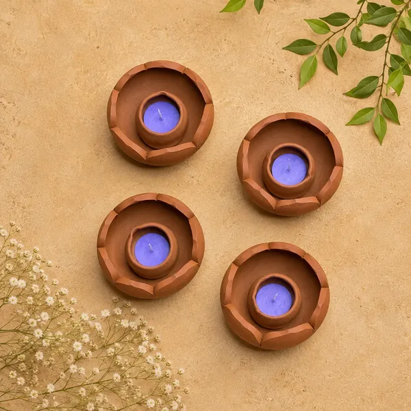 Terracotta_Lotus_Diya