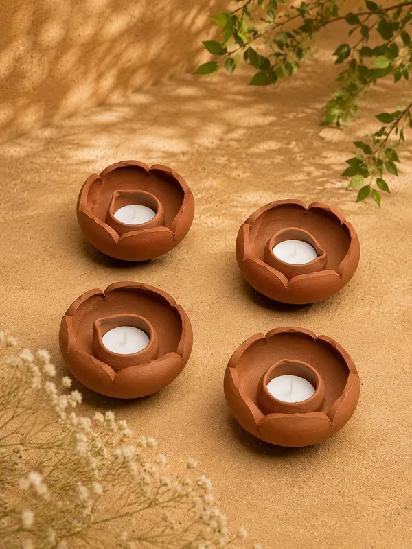 Terracotta_Lotus_Diya