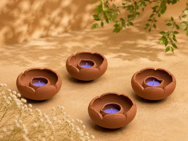 Terracotta_Lotus_Diya