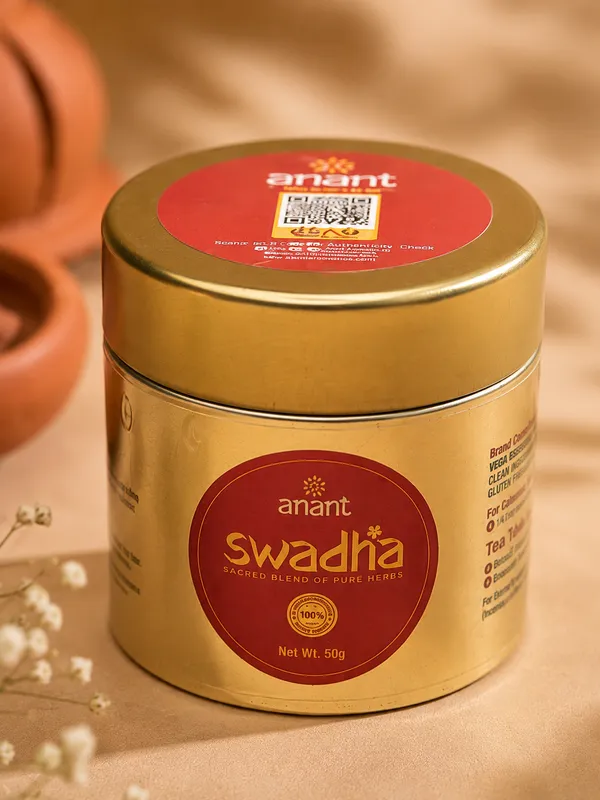 Swadha_Incense_Powder_:_50_Gram_Box_+_Terracotta_Burner_With_Lid