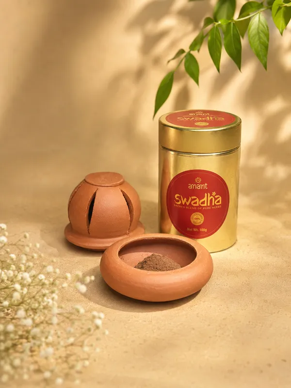 Swadha_Incense_Powder_-_100_Gram_Box_+_Terracotta_Burner_With_Lid