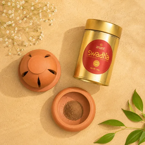 Swadha_Incense_Powder_-_200_Gram_Box_+_Terracotta_Burner_With_Lid