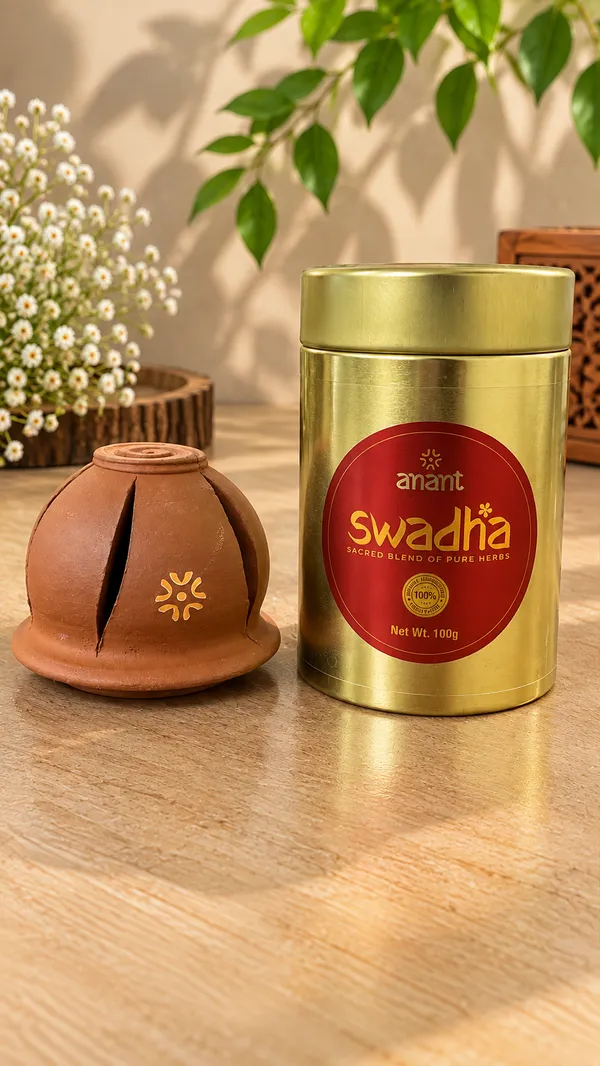 Swadha_Incense_Powder_-_100_Gram_Box_+_Terracotta_Burner_With_Lid