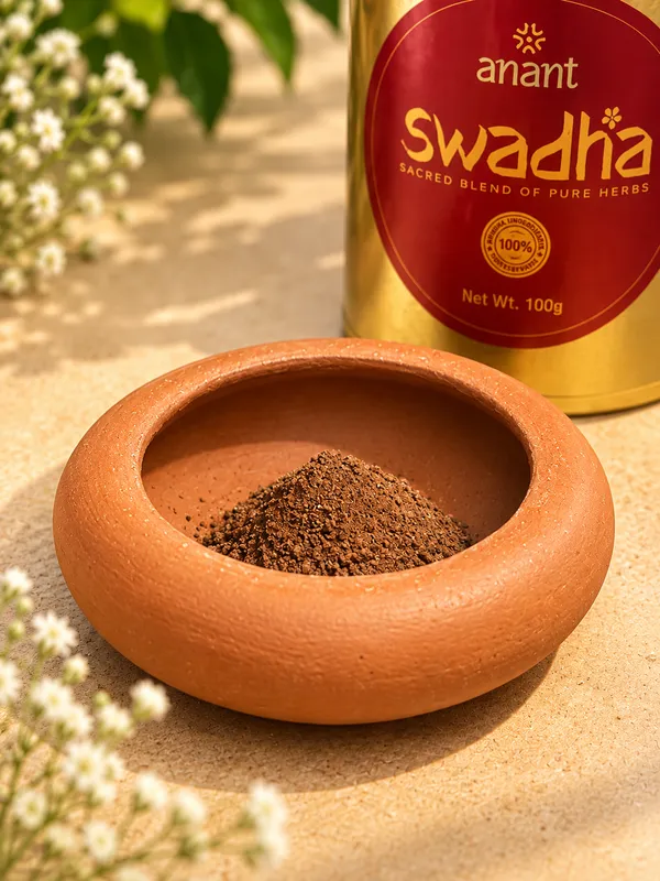 Swadha_Incense_Powder_-_100_Gram_Box_+_Terracotta_Burner_With_Lid