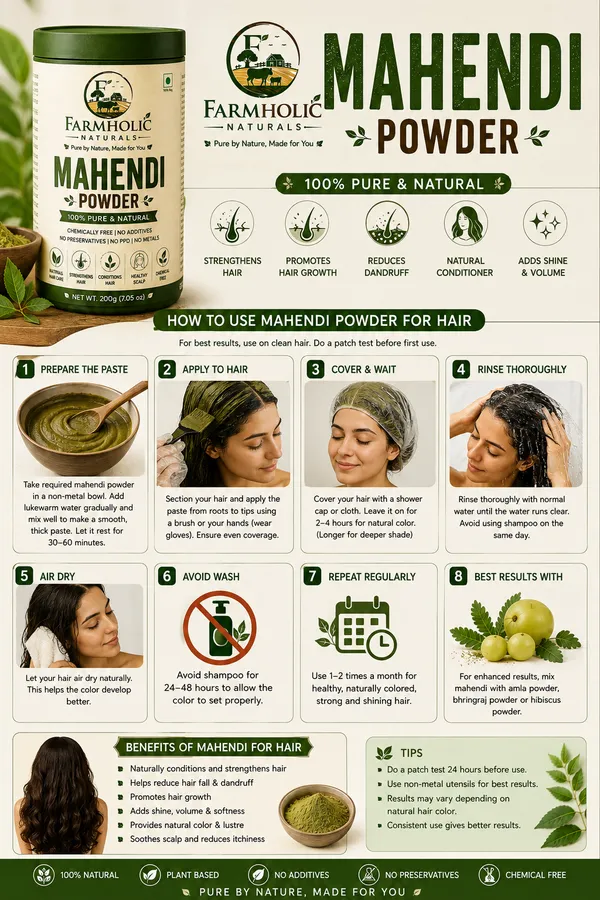 Farmholic_Mahendi_Powder_For_Hair