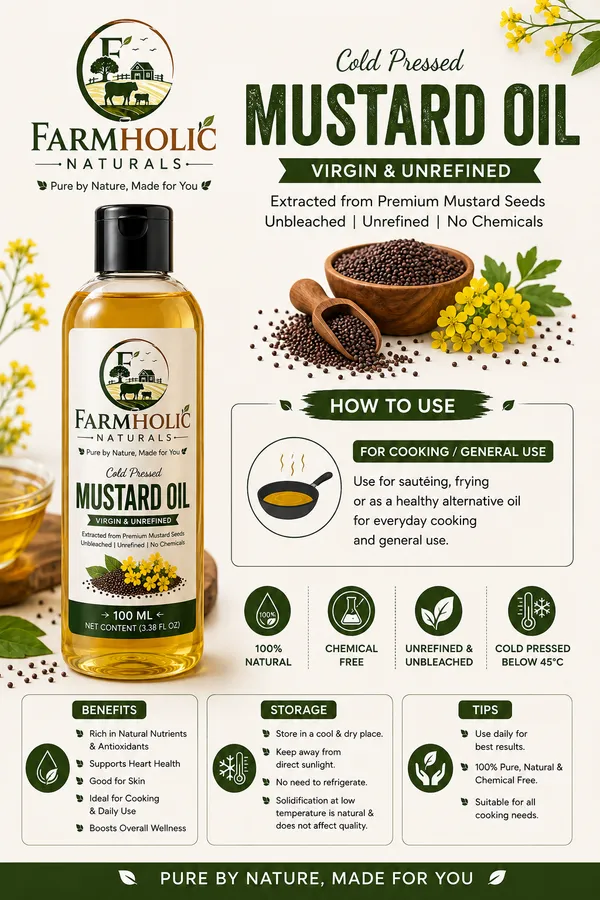 Farmholic_Naturals_Cold_Pressed_Mustard_Oil_100_Ml
