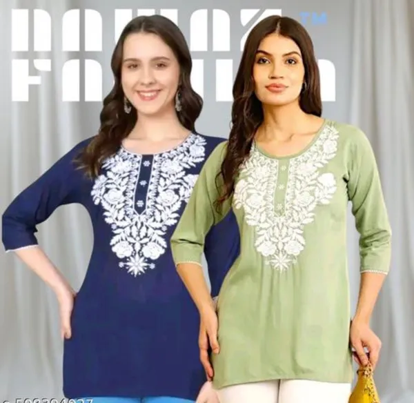 pista/navy-Straight_Kurti