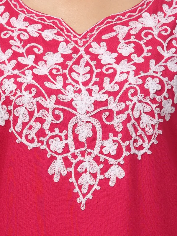 Pink_Embroidered_Straight_Kurta_For_Women