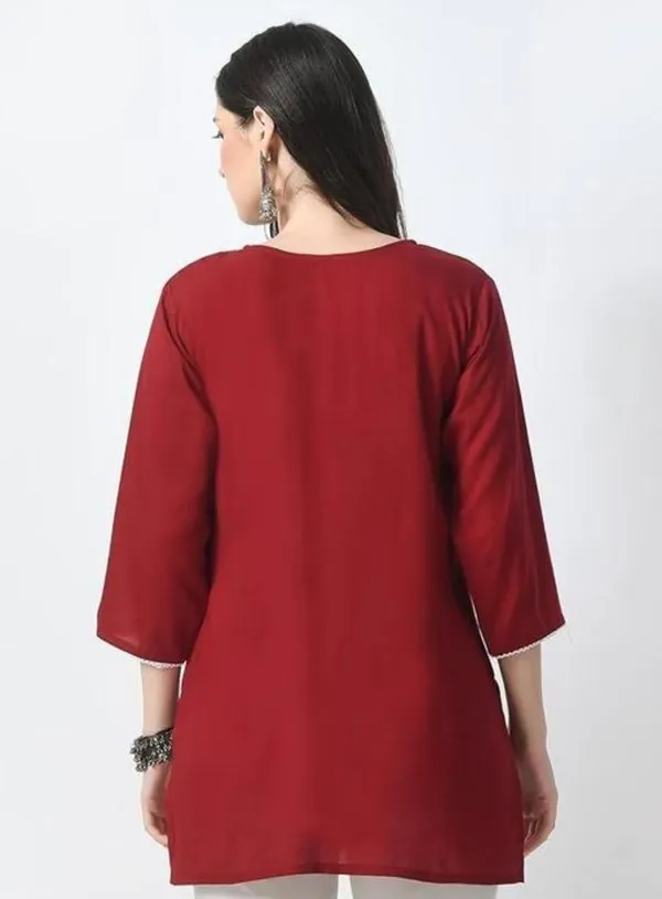 Maroon-Straight_Kurti