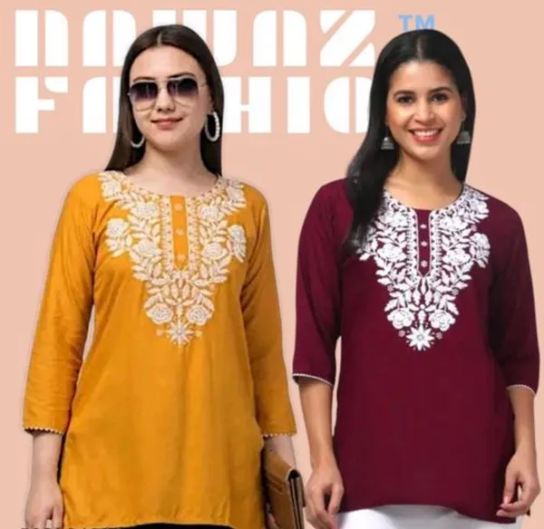 Maroon-Straight_Kurti
