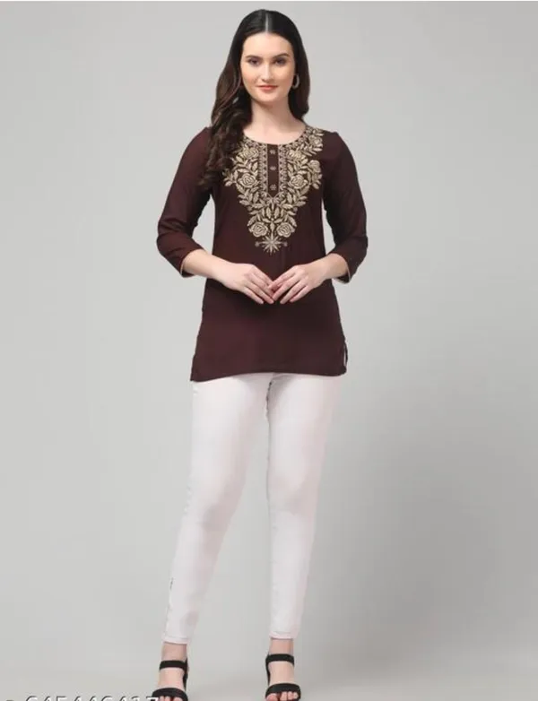 Brown-Straight_Kurta