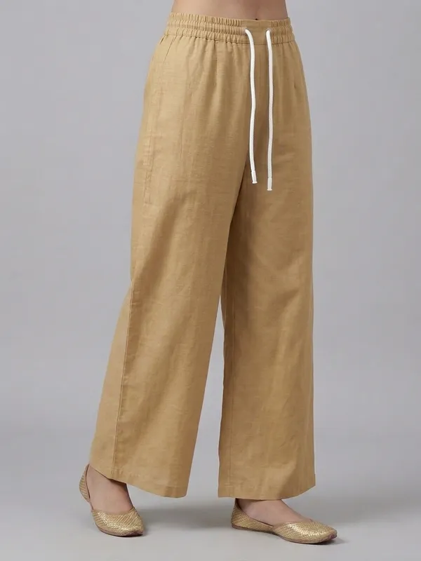 Brown/Gold-Kurta_Palazzo_Set
