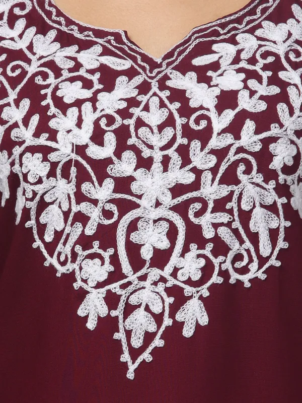 Purple/-Straight_Kurti