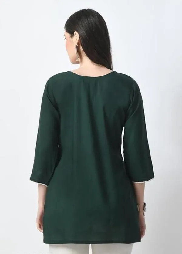 Pink/Green-Straight_Kurti